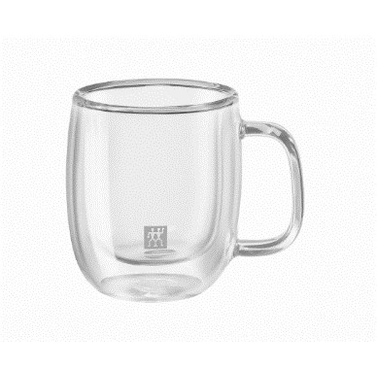 2 stykke kaffekopsæt Zwilling 39500-110 Borosilikatglas 80 ml Transparent 2 stykker (2 enheder)