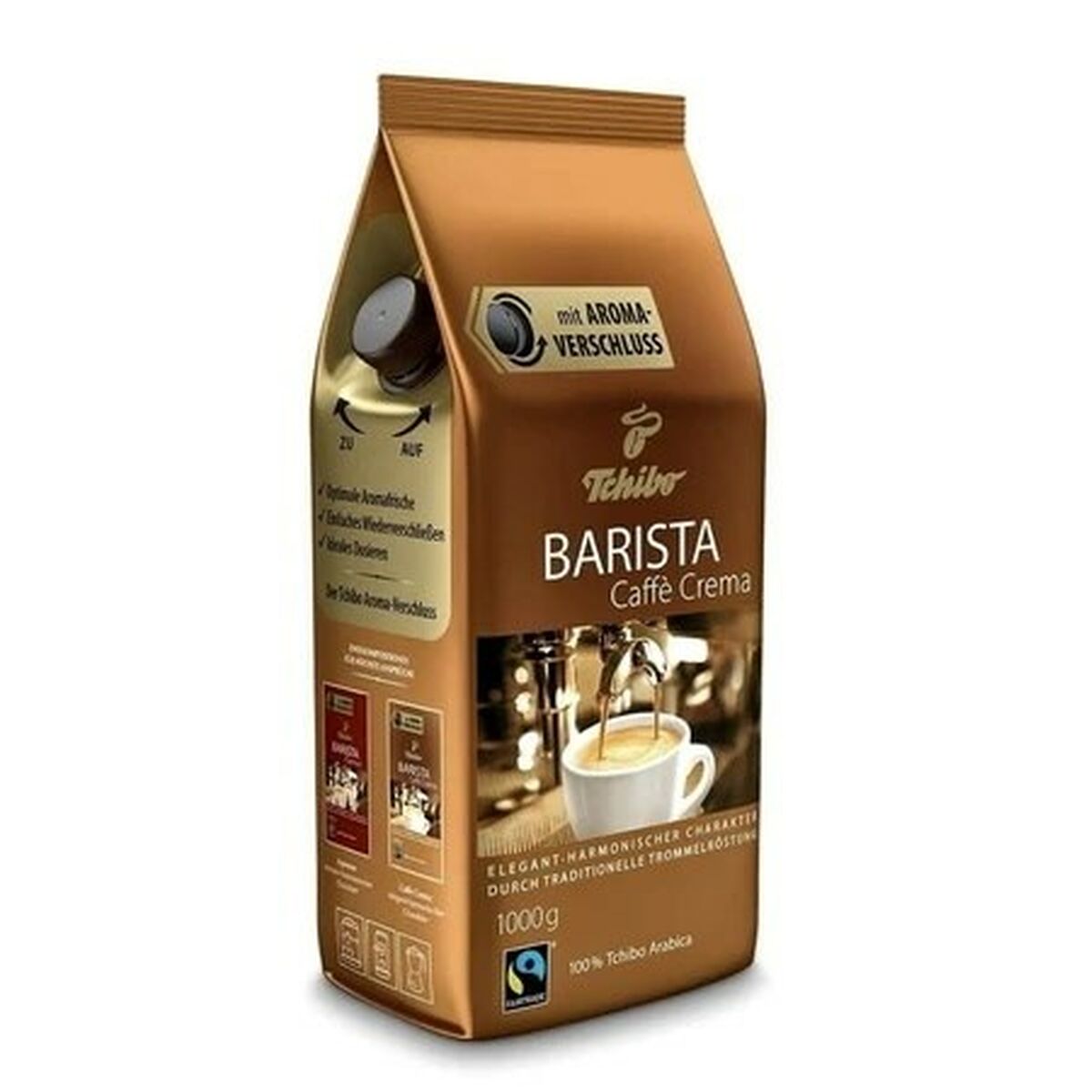 Kaffebønner Tchibo Kawa Barista Caffe Crema 1KG ziarnista