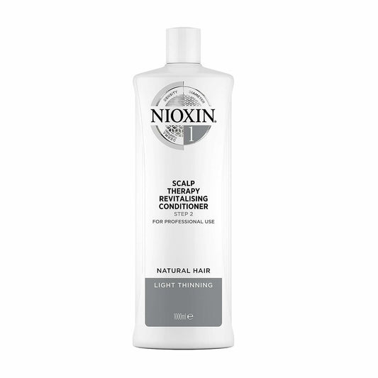 Anti-hårtab Conditioner Nioxin System 1 Hovedbundsterapi 1 L