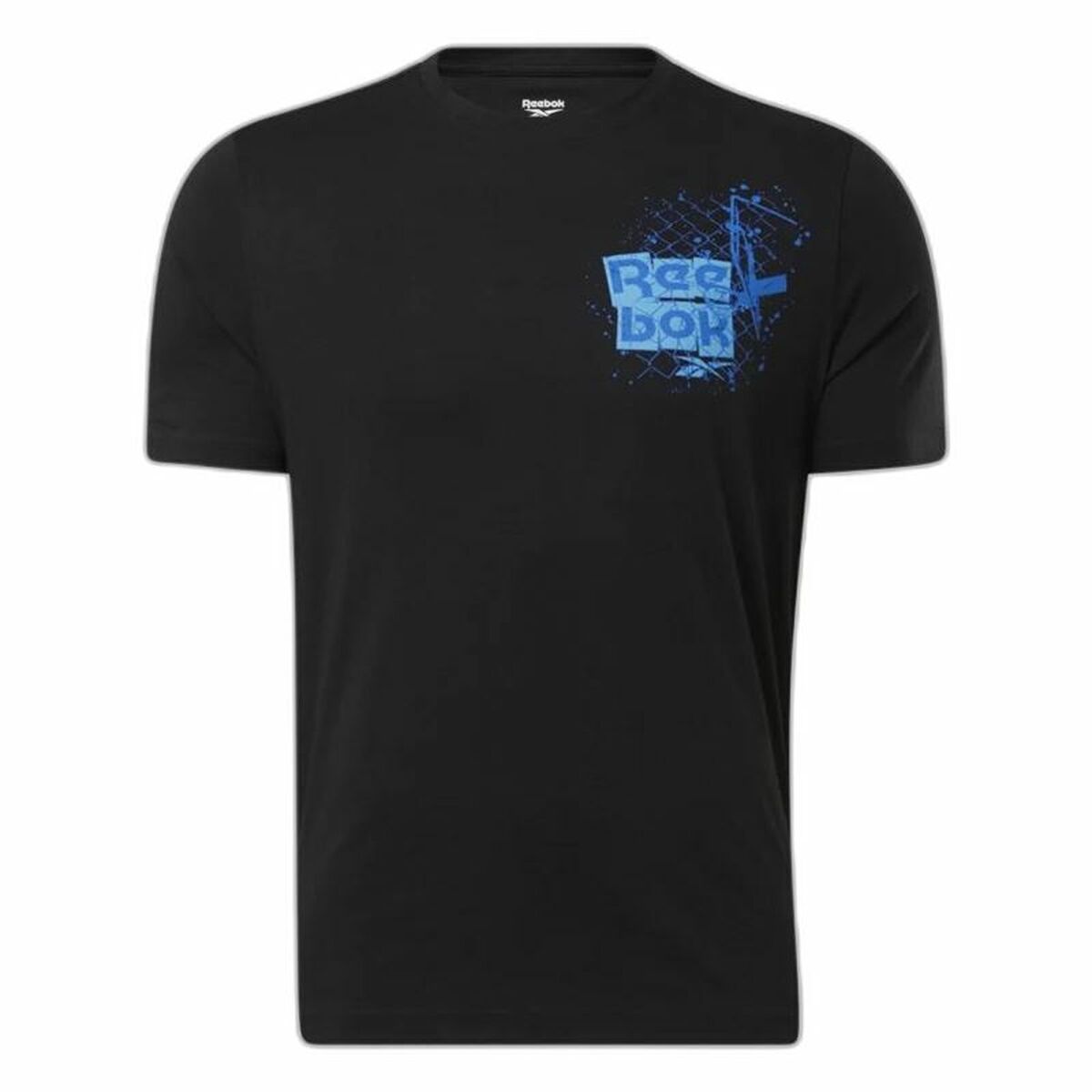 Men’s Short Sleeve T-Shirt Reebok Graphic Series Black Reebok