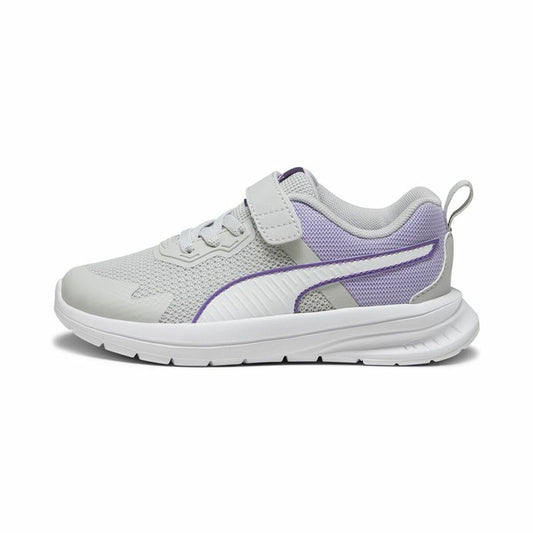 Sports Shoes for Kids Puma Evolve Run Mesh Light grey Puma