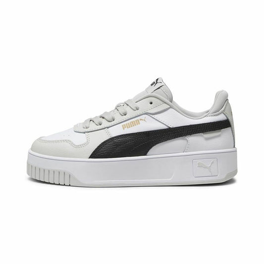 Sports Trainers for Women Puma Carina Street White Grey Puma