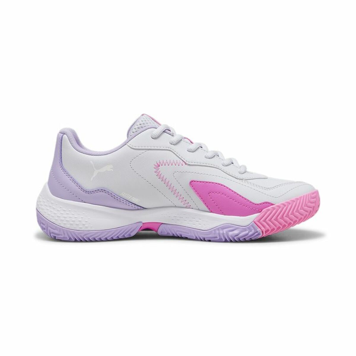 Sports Trainers for Women Puma Nova Smash White Plum Puma