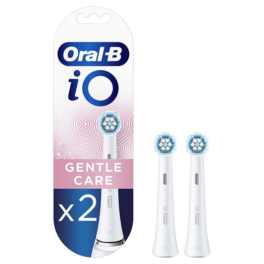 Spare for Electric Toothbrush Braun iO Gentle Care 2 szt White