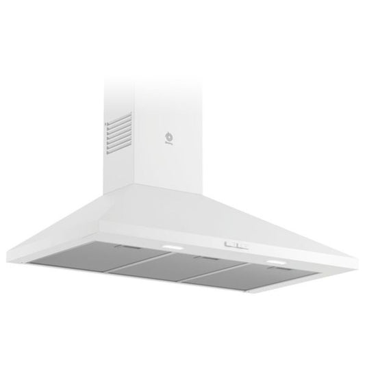 Konventionel Emhætte Balay 3BC696MB 90 cm 600 m3/h 69 dB 220W Hvid