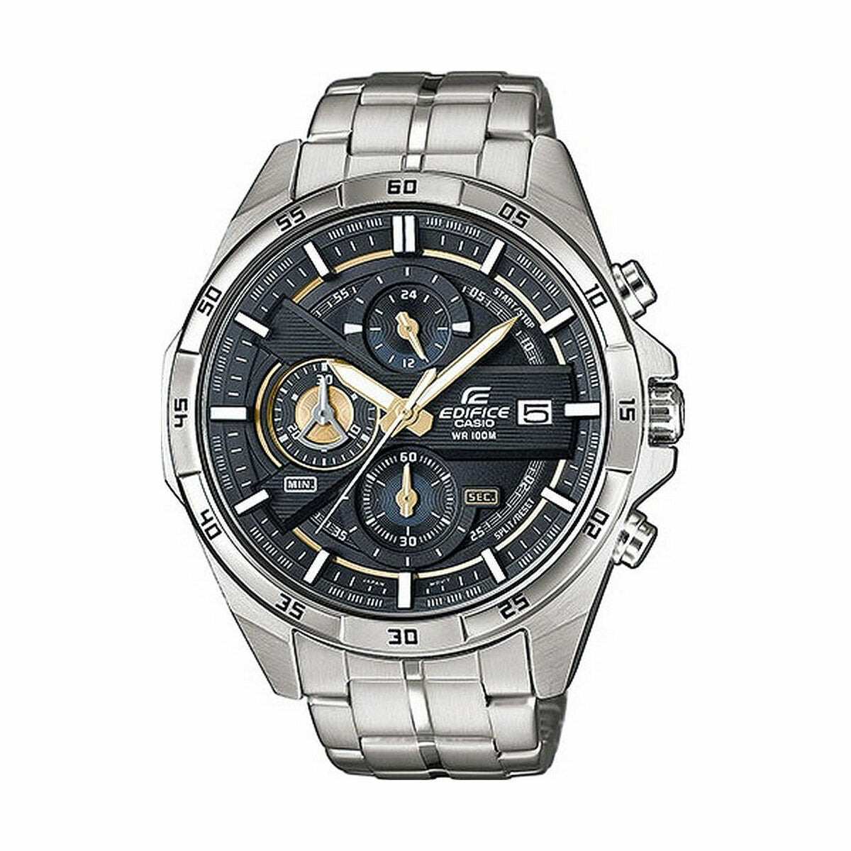 Men's Watch Casio EFR-556D-1AVUEF Black Silver Casio