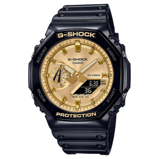 Men's Watch Casio G-Shock OAK - GOLD DIAL (Ø 45 mm)