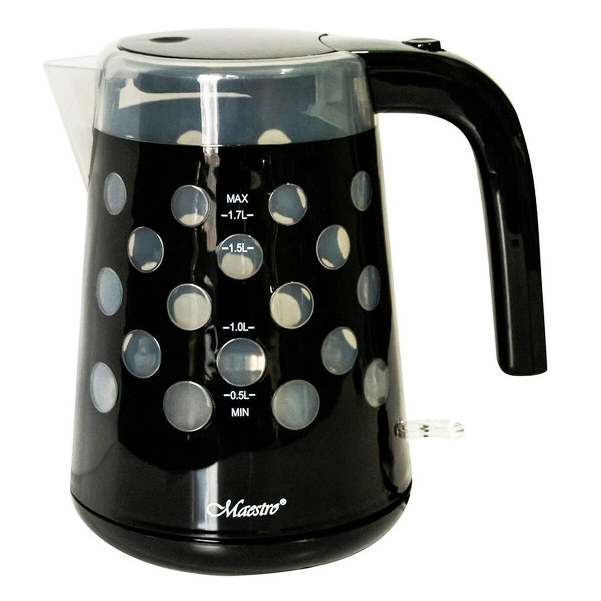 Kettle Feel Maestro CB-1709 Black 2200 W 1,7 L