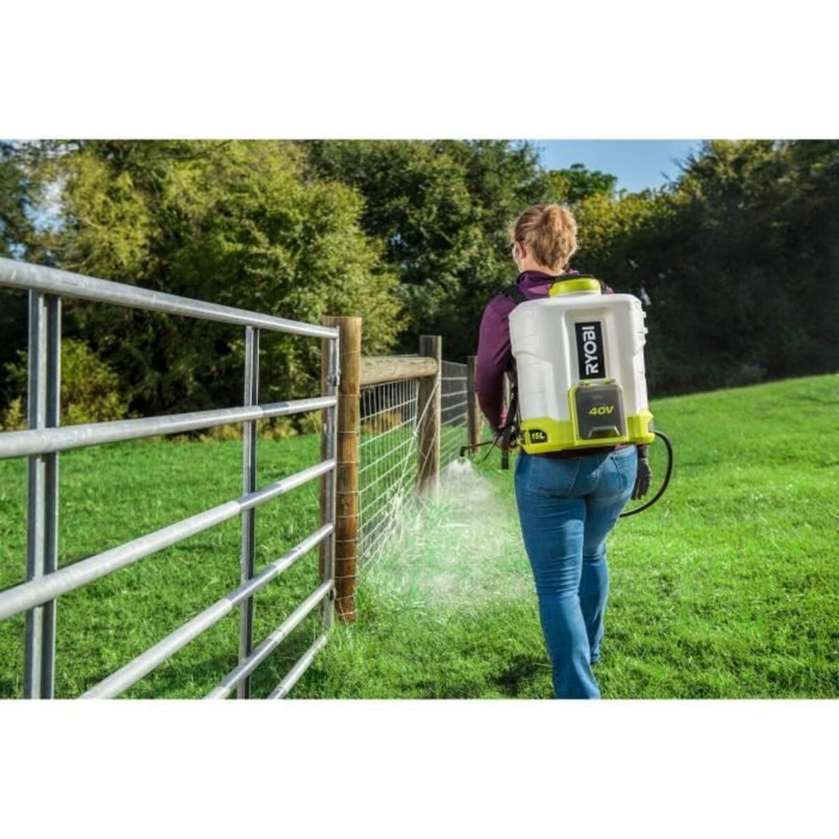 Knapsack sprayer Ryobi 15 L 36 V 12 m Ryobi