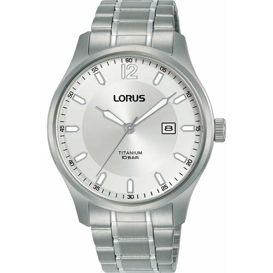 Men's Watch Lorus RH901RX9 White Silver (Ø 40 mm)