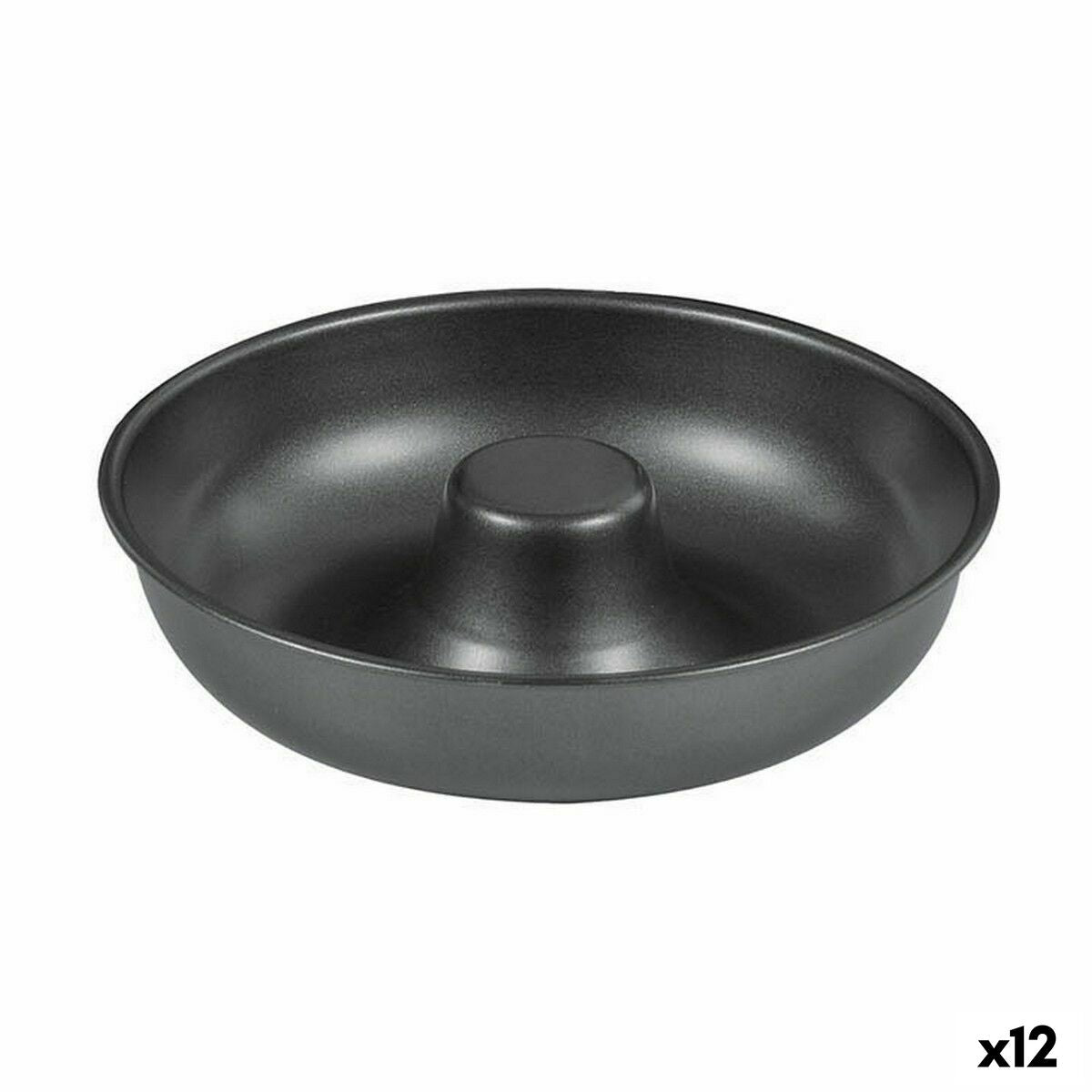 Ovnform Quttin Donuts Kulstål Sort Ø 21 cm 21 x 5 cm (12 Enheder)