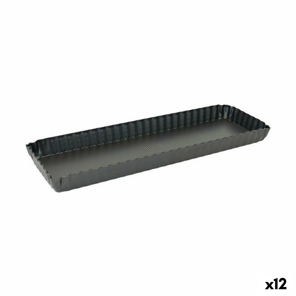 Springform Pan Quttin Black Carbon stål 35 x 11 x 2,6 cm (12 enheder)