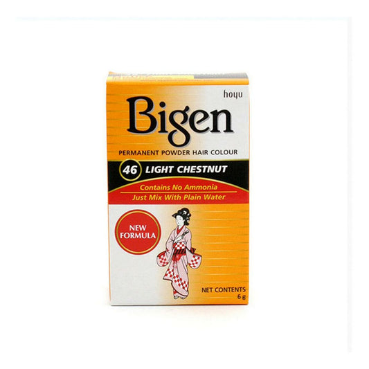 Permanent Dye Bigen 46 Light Nº46 Light Chestnut (6 gr)