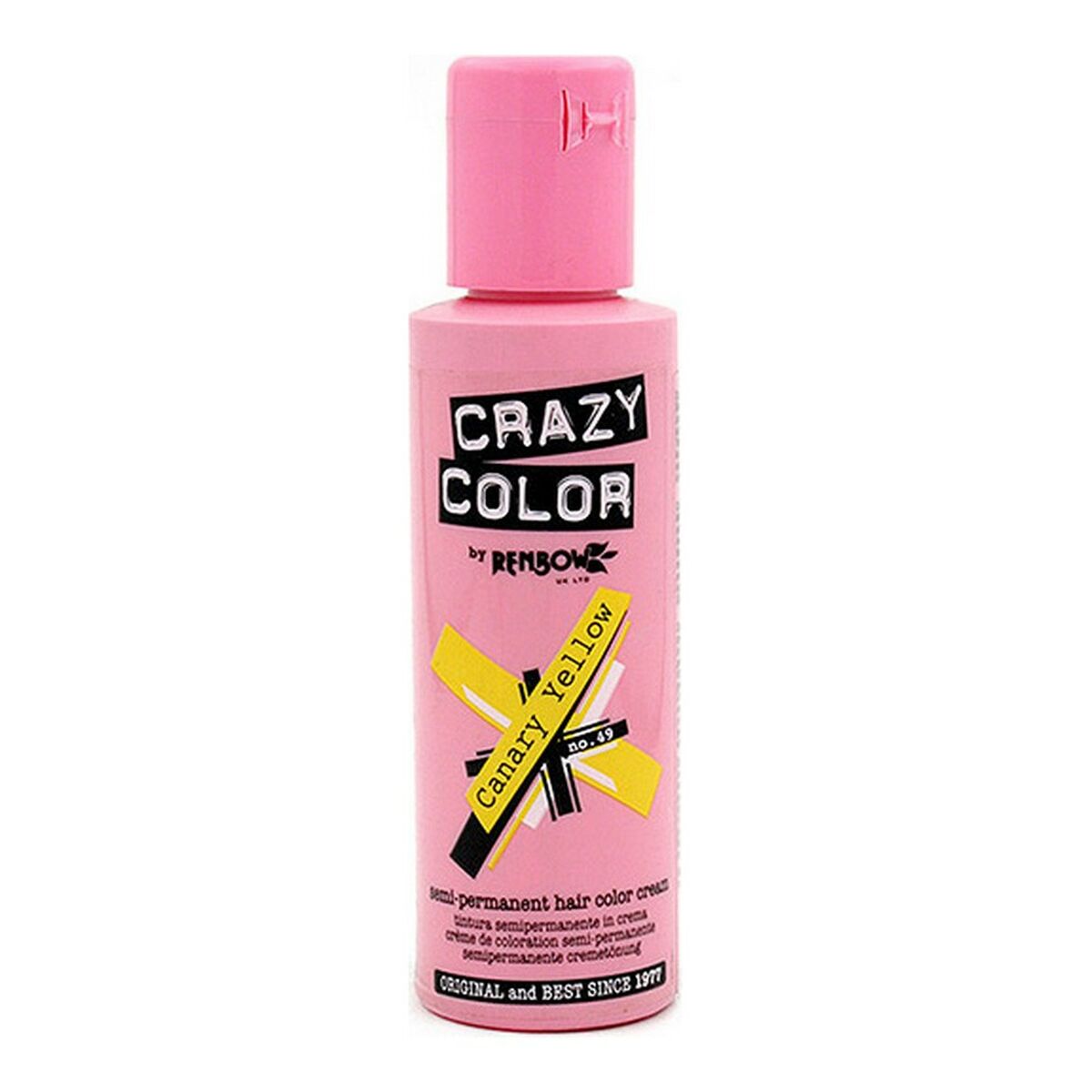 Semi-Permanent Tint Canary Yellow Crazy Color 21597 Nº 49 Crazy Color