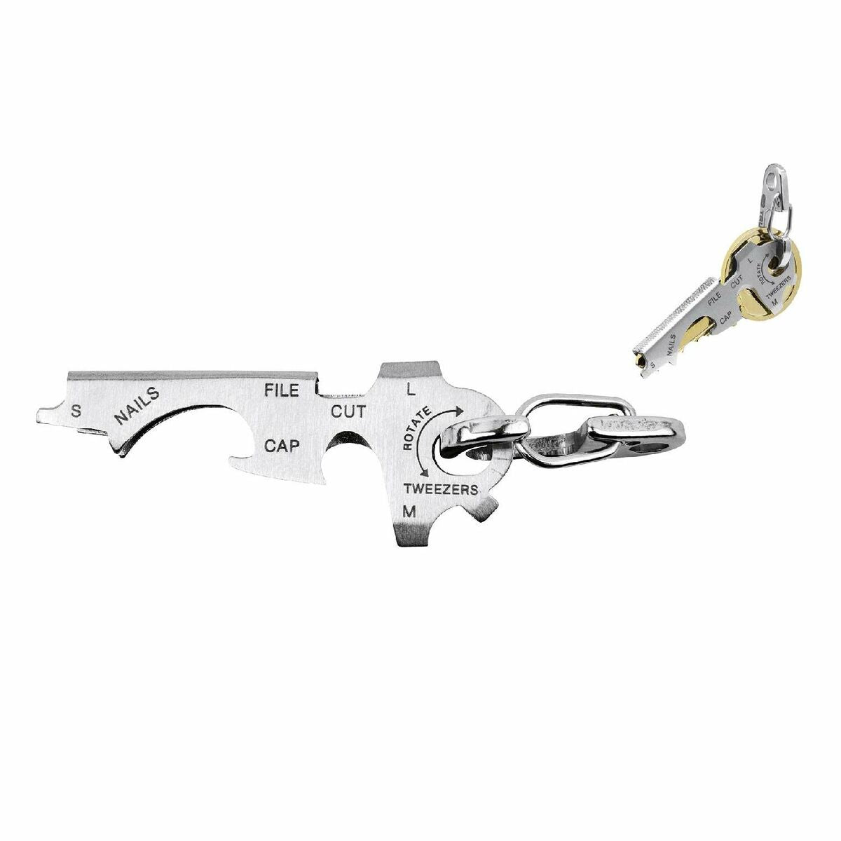 Multi-purpose nøglering True Keytool tu247k 8 funktioner