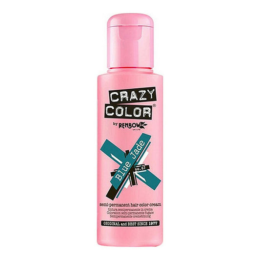 Semi-Permanent Tint Jade Crazy Color Nº 67 (100 ml) Crazy Color