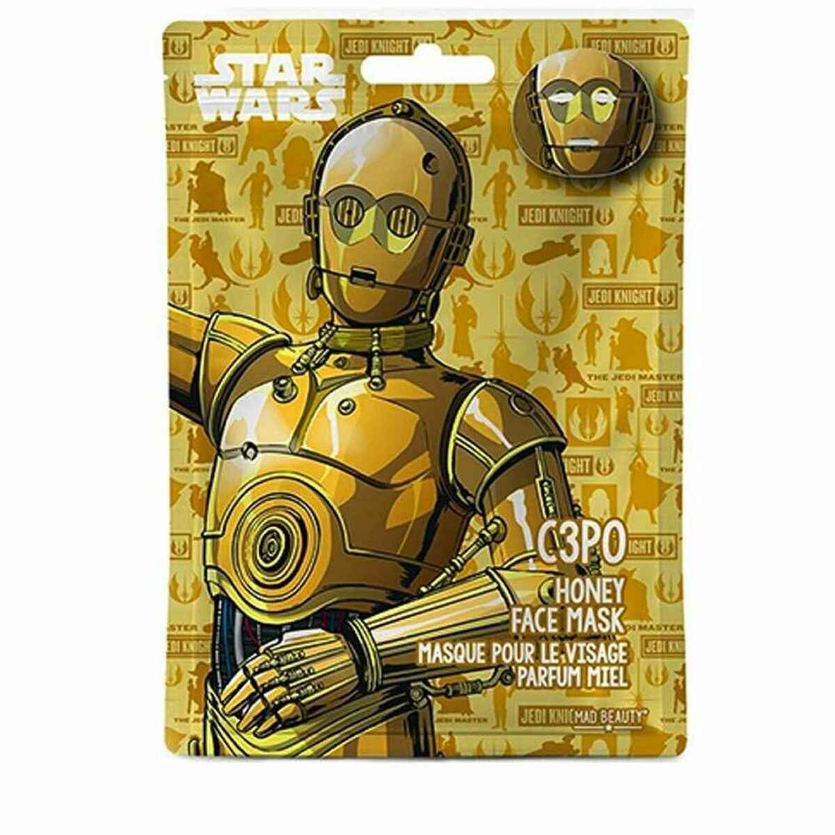 Facial Mask Mad Beauty Star Wars C3PO Honey (25 ml) Mad Beauty