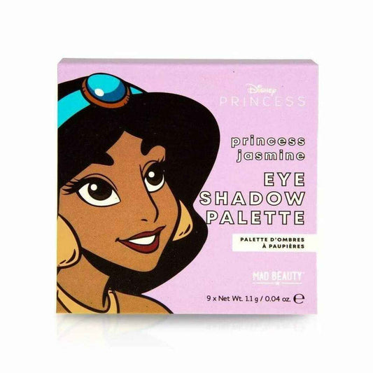 Eye Shadow Palette Mad Beauty Disney Princess Jasmine Mini (9 x 1,1 g) Mad Beauty