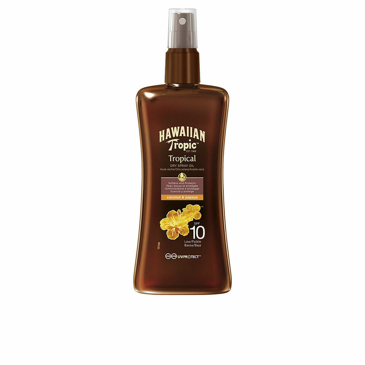 Sun Block Hawaiian Tropic Coconut Papaya 200 ml Spf 10