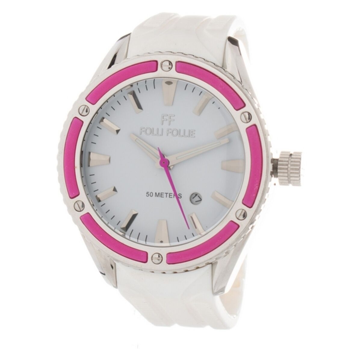 Ladies' Watch Folli Follie WF0T027ZDP_WHITE (Ø 45 mm)