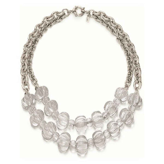 Ladies' Necklace Folli Follie 4N0T072C 30 cm Folli Follie