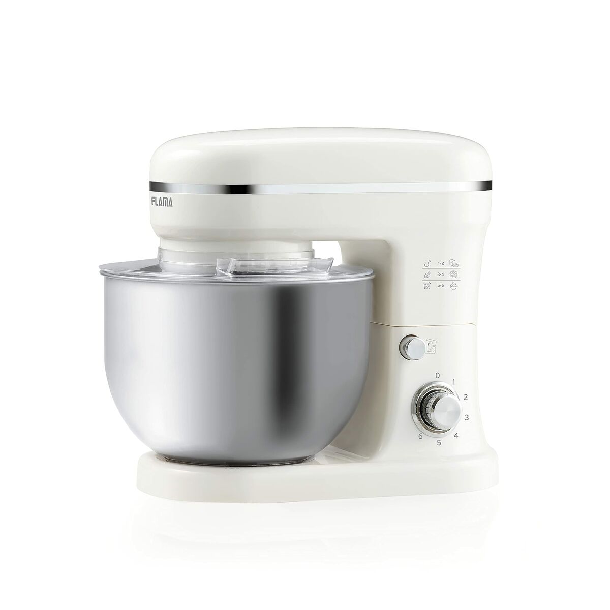 Foodprocessor Flama 1461FL 1200 W 5 L Hvid