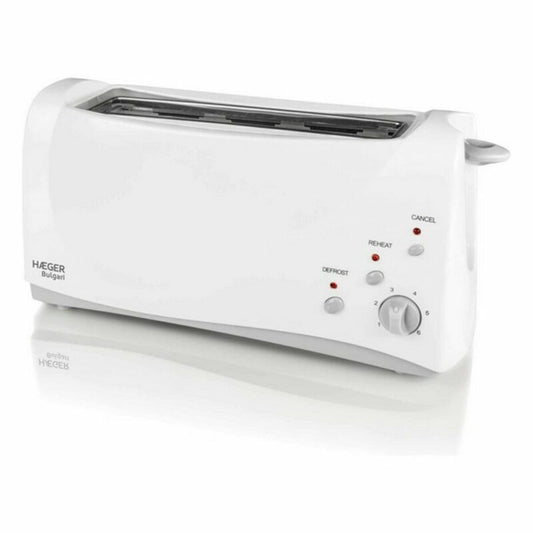 Brødrister Haeger TO-100.008A Multifunktion 1000 W Hvid