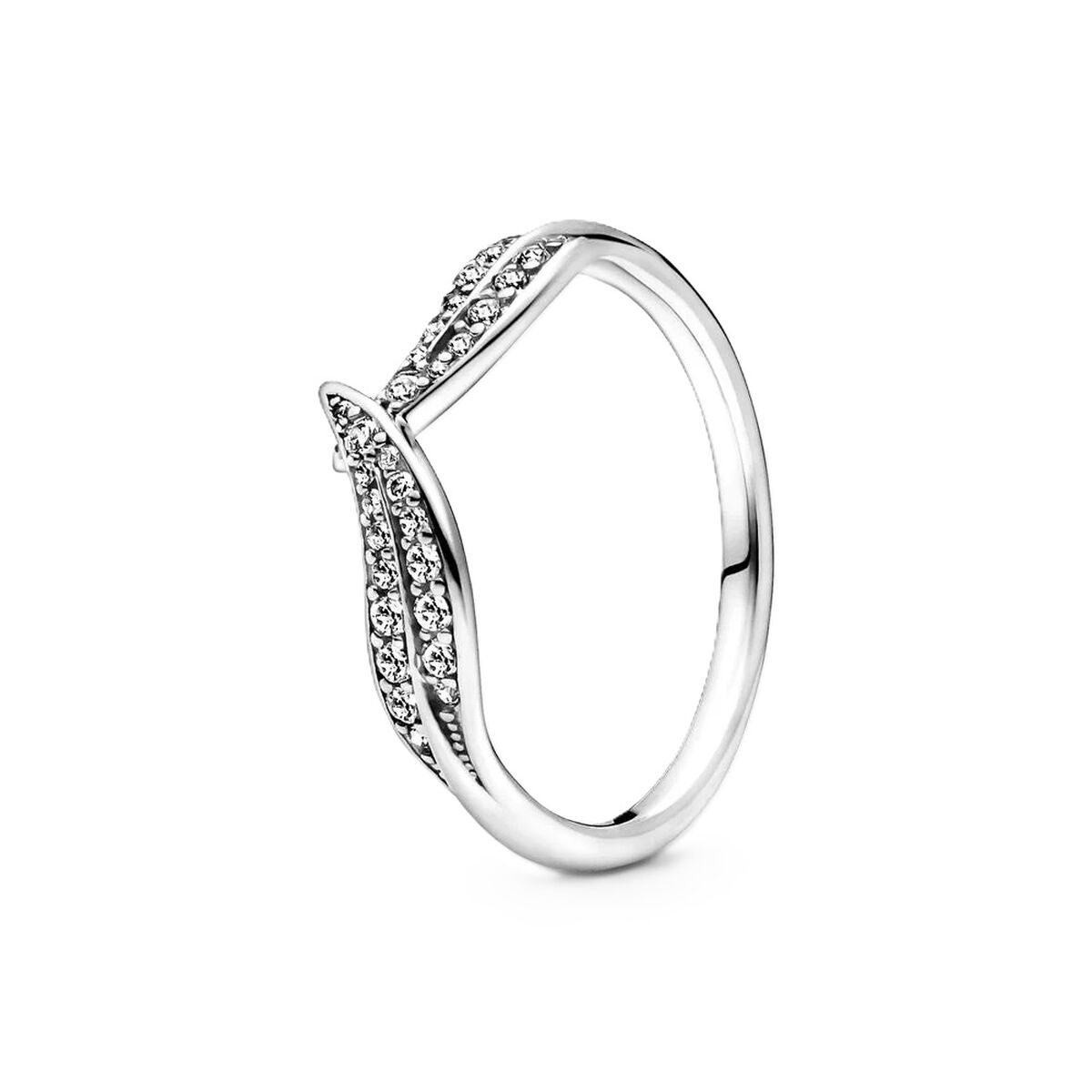 Ladies' Ring Pandora LEAF PAVE - RING - SIZE 50 Pandora