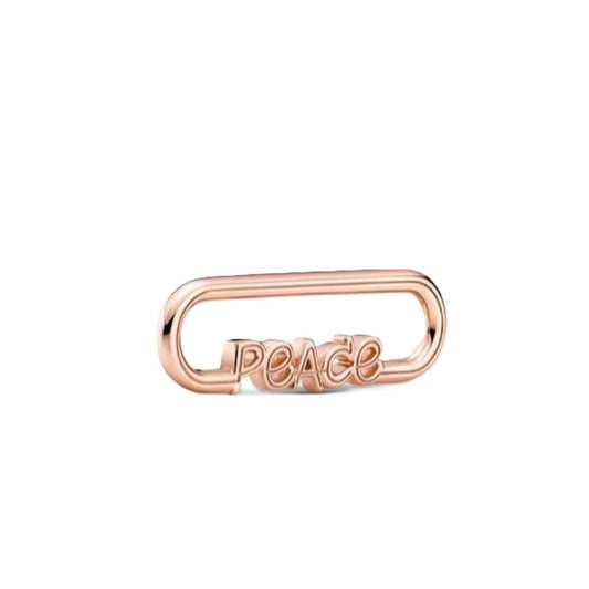 Ladies' charms Pandora STYLING PEACE WORD LINK Pandora