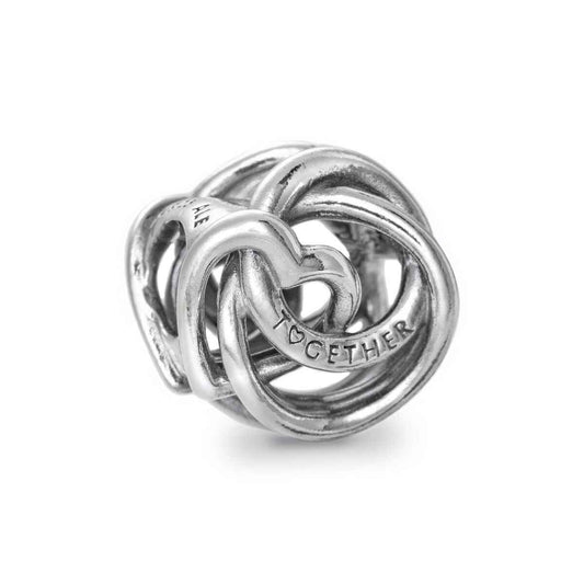 Woman's charm link Pandora FAMILY ALWAYS ENCIRCLED HEART Pandora