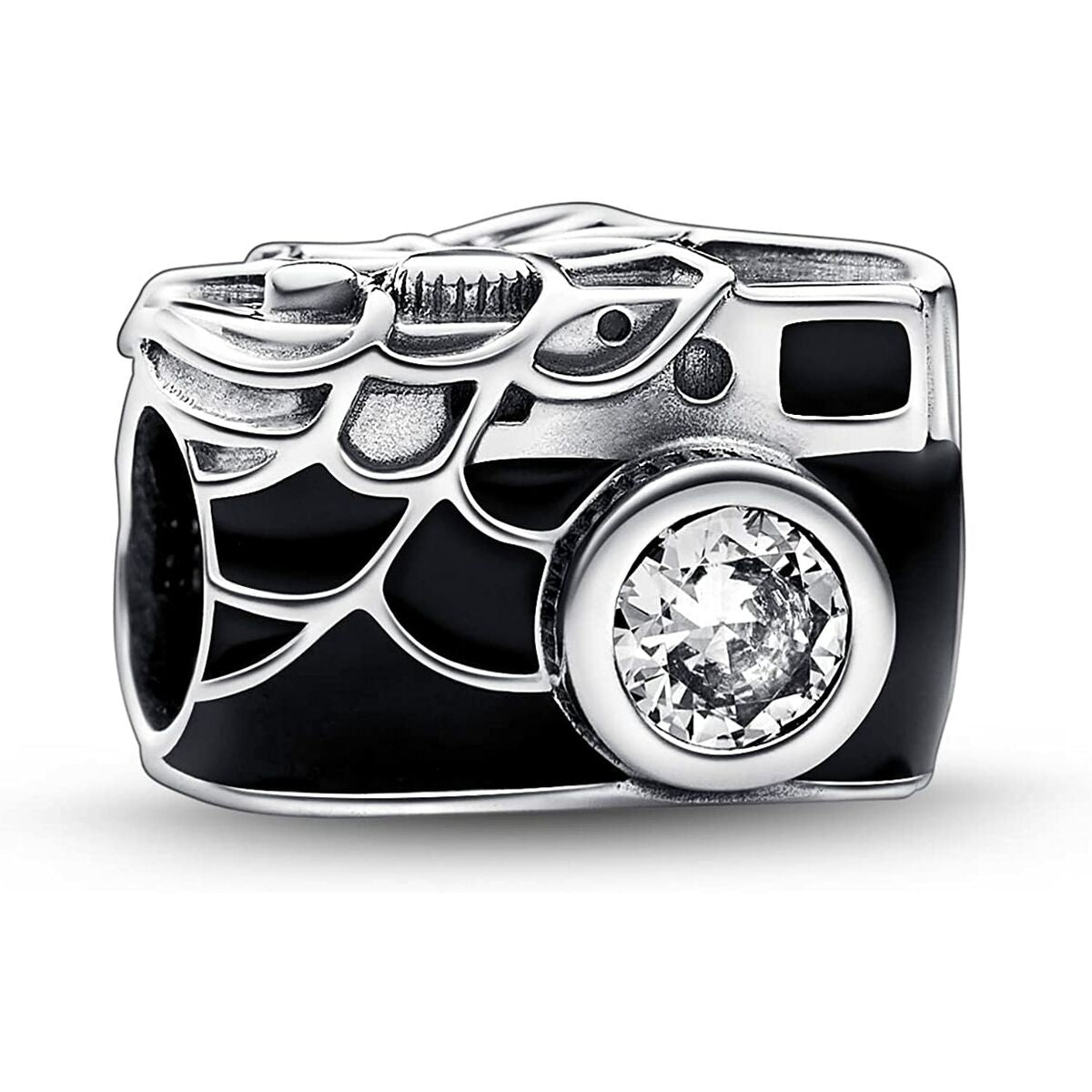 Woman's charm link Pandora SPIDER-MAN CAMERA SELFIE byKim Pandora