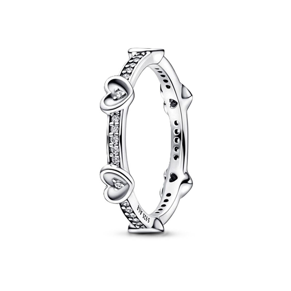 Ladies' Ring Pandora RADIANT SPARKLING HEARTS - RING - SIZE 50 Pandora