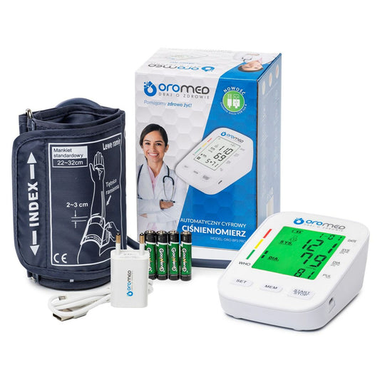 Arm Blood Pressure Monitor Oromed ORO-BP3+ zasilacz