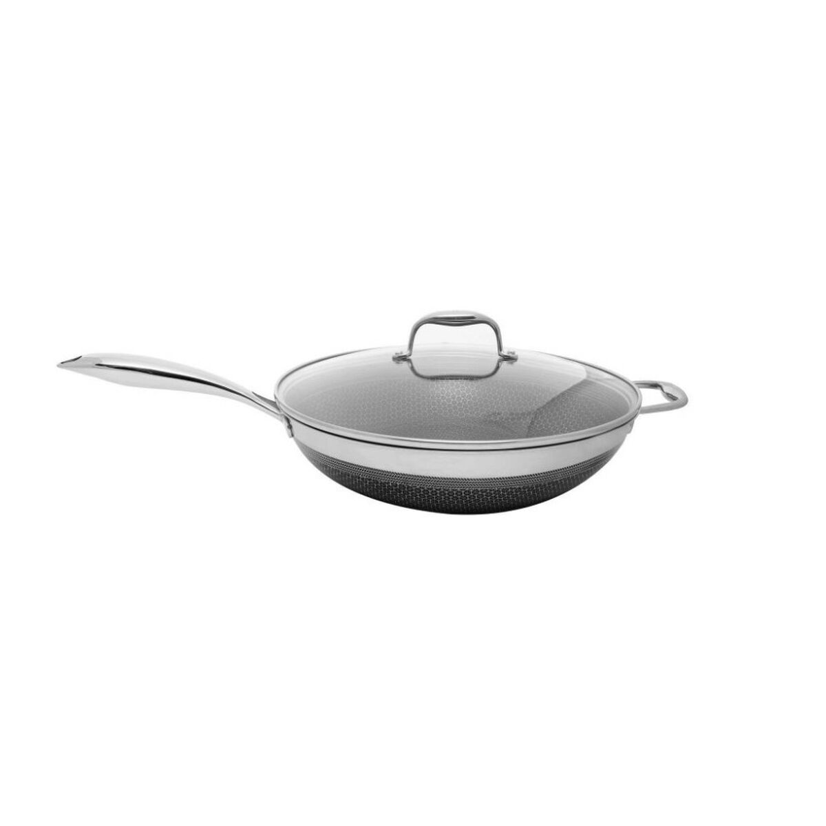 Pan Kohersen 71111 Sort Sølv Rustfrit stål Aluminium Ø 32 cm