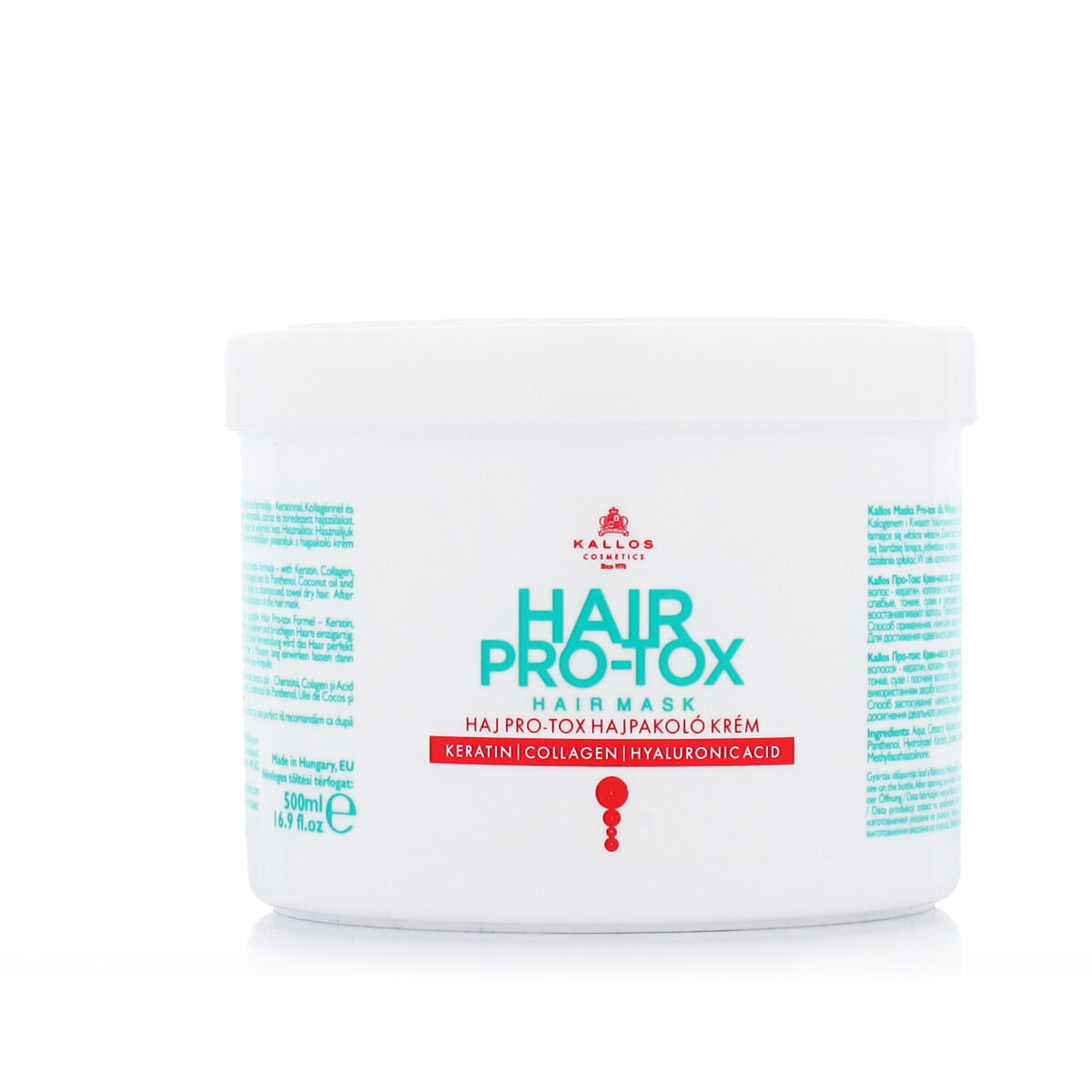 Hair Mask Kallos Cosmetics Pro-Tox 500 ml