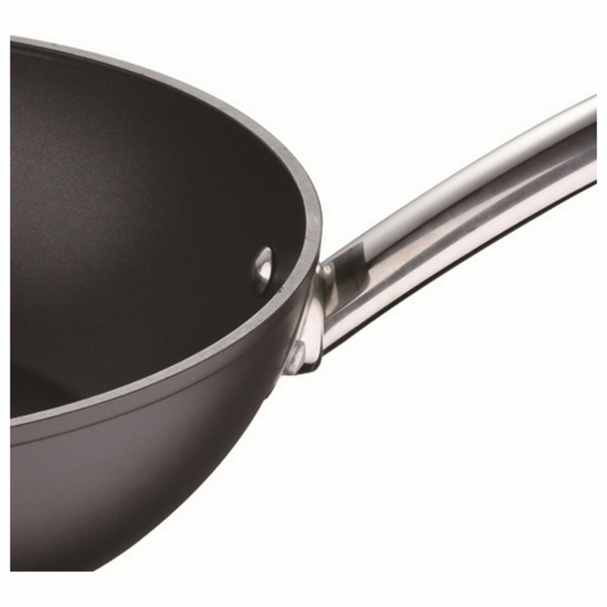 Wok Pan Masterpro sort aluminium Hærdet aluminium (Ø 28 cm)