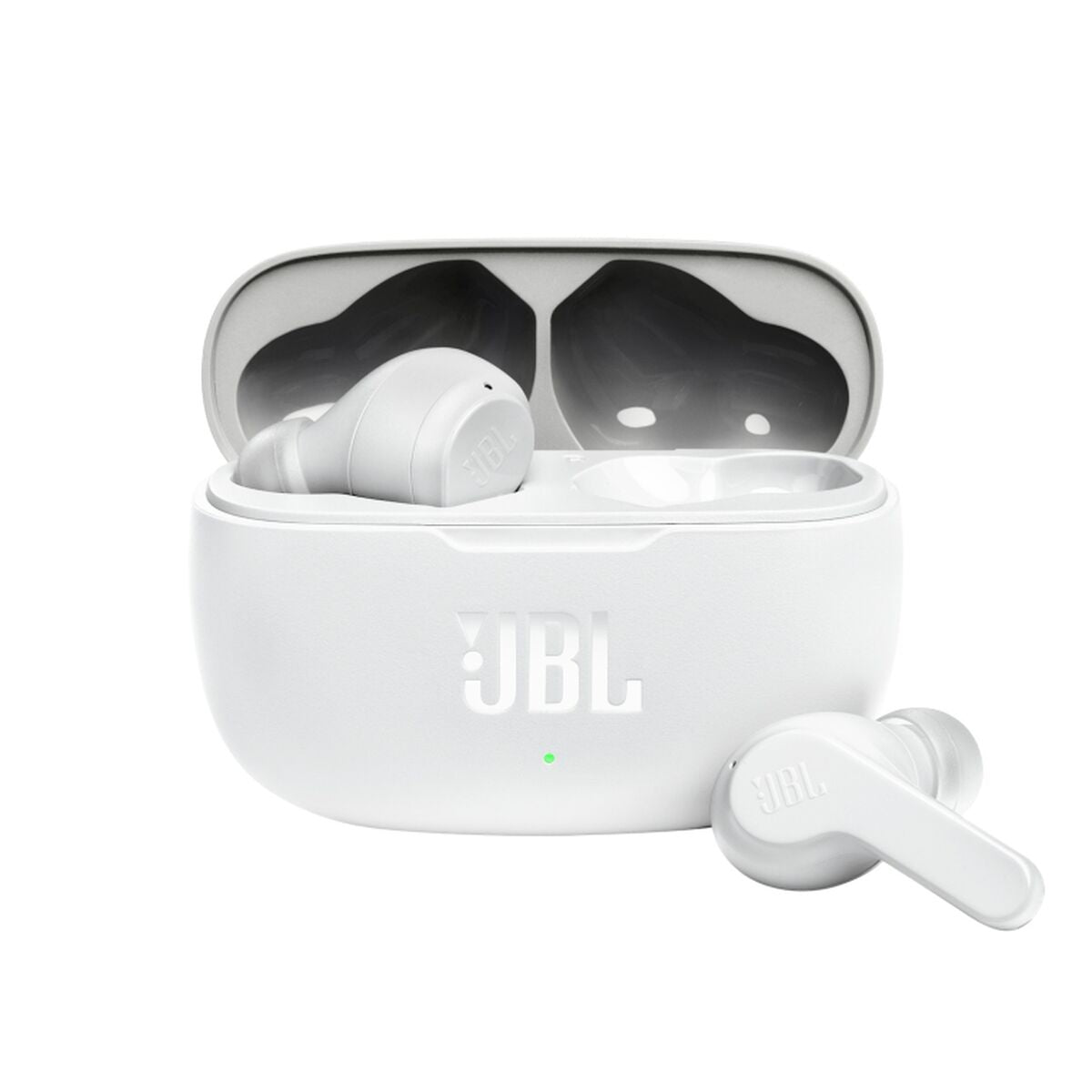 Headphones with Microphone JBL JBLW200TWSWHT White Plastic JBL