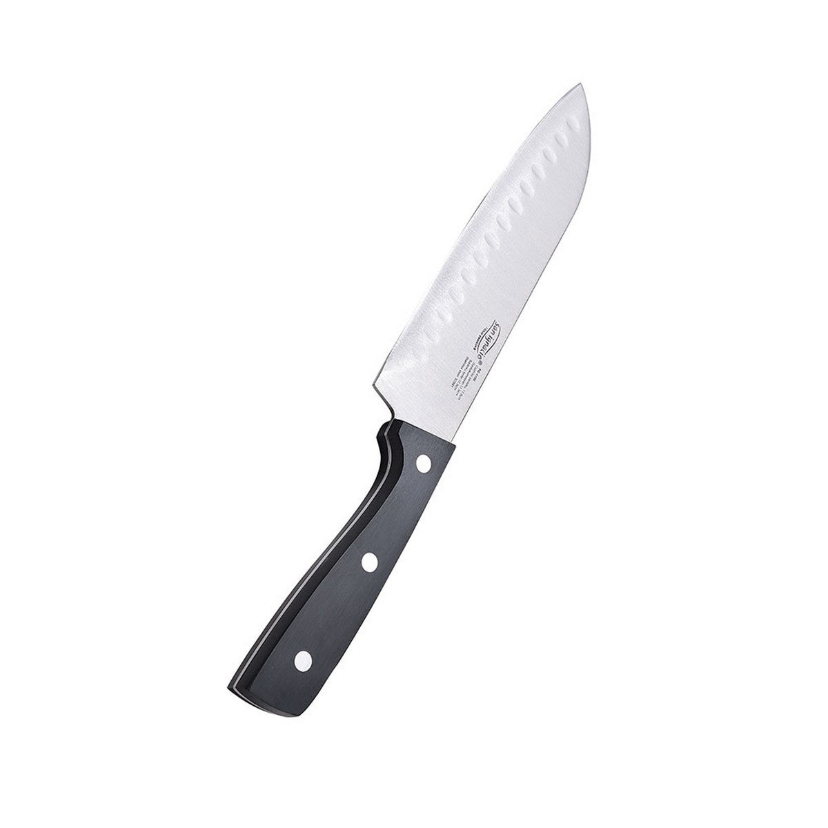 Santoku Knife San Ignacio Expert Rustfrit stål Satin finish ABS (17,5 cm)