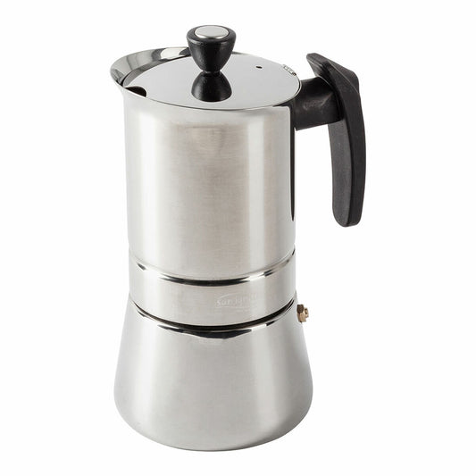 Italian Coffee Pot San Ignacio Moods SG-3593 Stainless steel 4 Cups San Ignacio