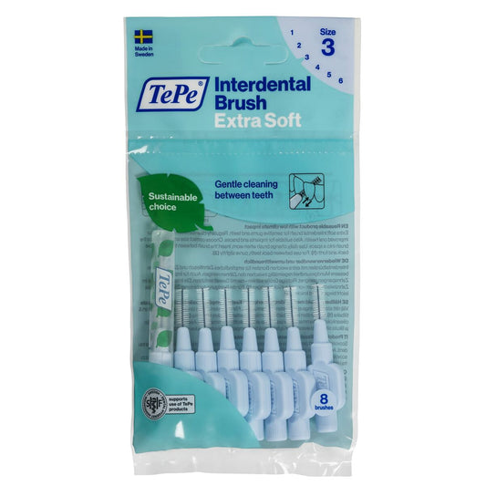 Interdental brushes Tepe Blue Supersoft (8 Pieces) Tepe