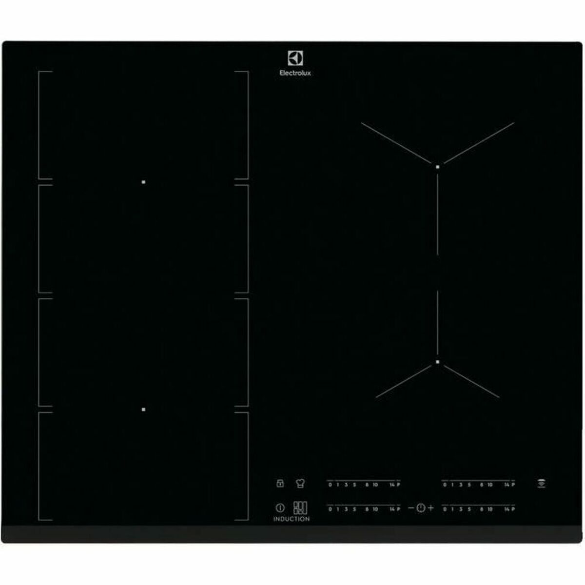 Induktionsvarmeplade Electrolux EIV654 60 cm 7350 W