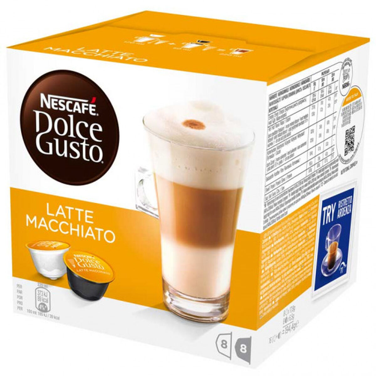 Kaffekapsler med etui Nestlé 12416058 (16 enheder)