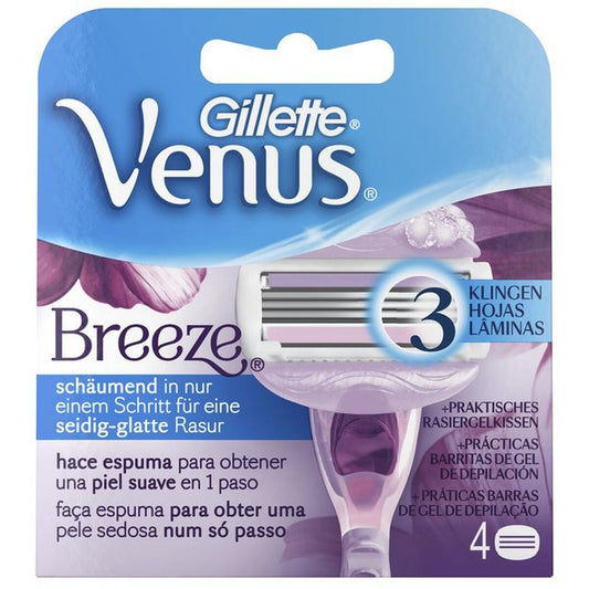 Replacement Shaver Blade Gillette Venus Breeze 4 Units Gillette