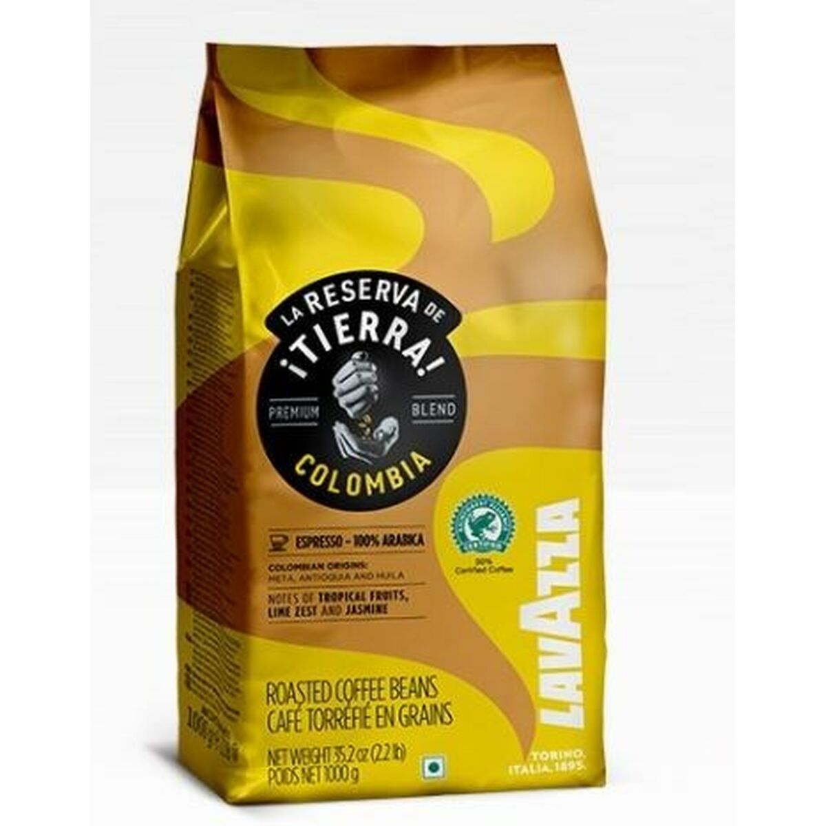 Kaffebønner Lavazza Tierra Colombia Espresso 1 kg