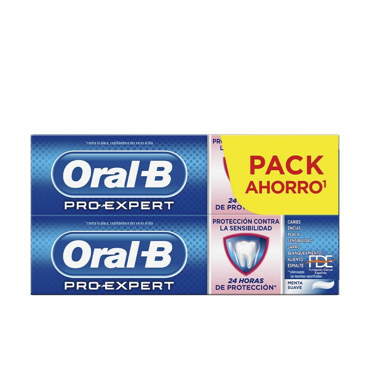 Toothpaste Sensivity and Whitening Oral-B Expert Blanqueante Dentifrico Lote 75 ml (2 x 75 ml)