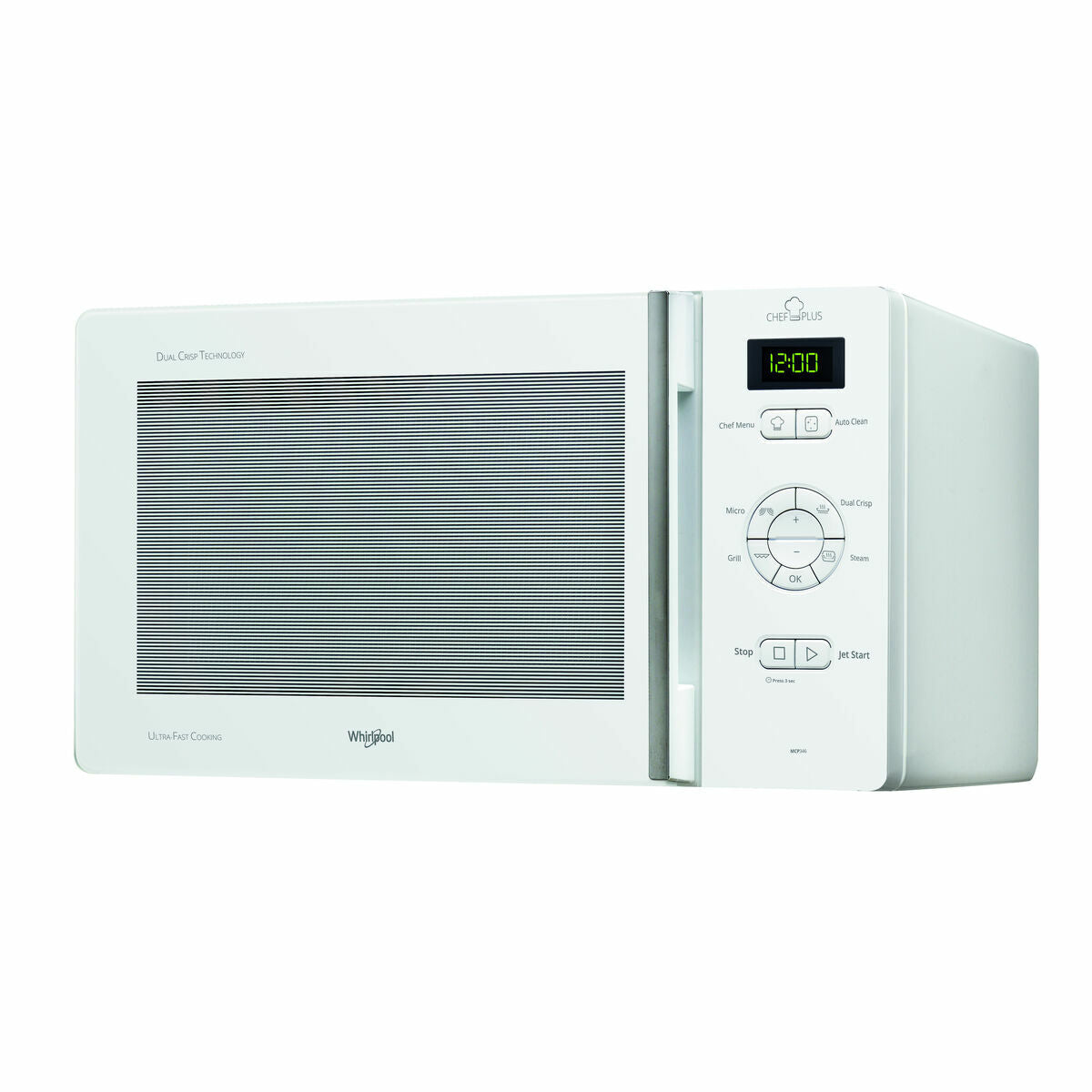 Microwave with Grill Whirlpool Corporation ChefPlus White 800 W 25 L Whirlpool Corporation