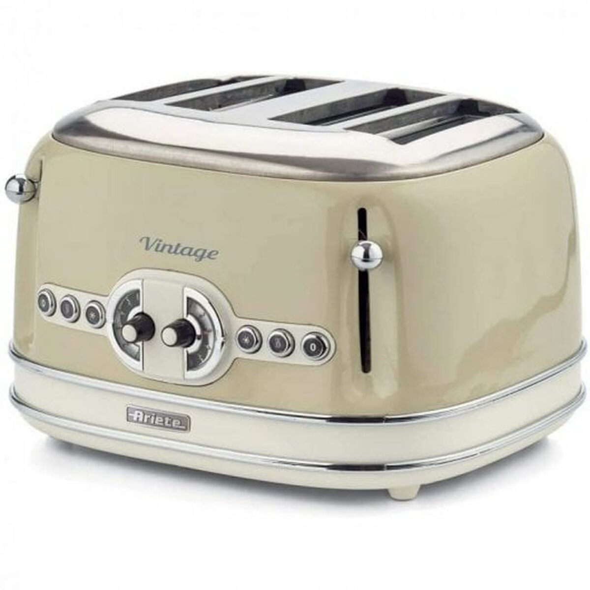 Brødrister Ariete 156/03 1600 W Beige 4 stk Vintage