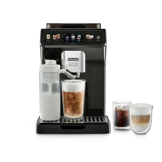 Superautomatisk kaffemaskine DeLonghi ECAM 450.65.G Grå 1450 W 19 bar 2 Kopper 300 g 1,8 L