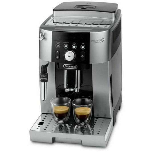 Superautomatisk kaffemaskine DeLonghi ECAM 250.23.SB Sort Sølv 1450 W 15 bar 250 g 1,8 L