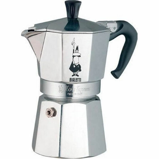 Italiensk kaffekande Bialetti Moka Express Aluminium Sølv